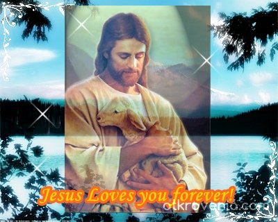 Jesus loves you forever!