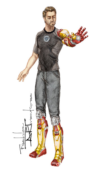 Robert Downey Jr. as Tony Stark: Iron Man 3