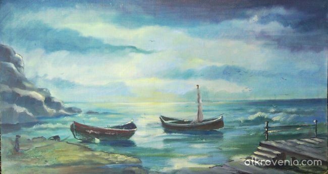 лодки в морето