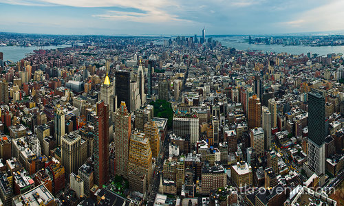 Manhattan - от 86-ят етаж на Empire State Building
