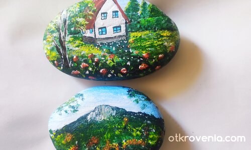 Рисувани камъчета
